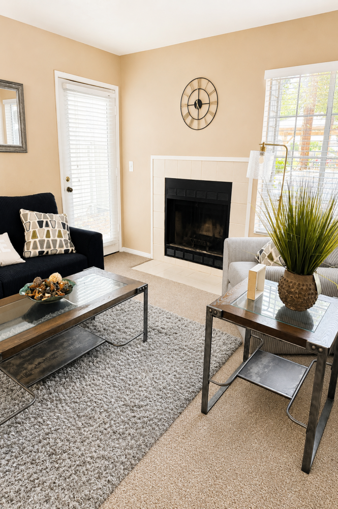 This Living, kitchen, dining 1 photo can be viewed in person at the Walnut Village Apartments, so make a reservation and stop in today.